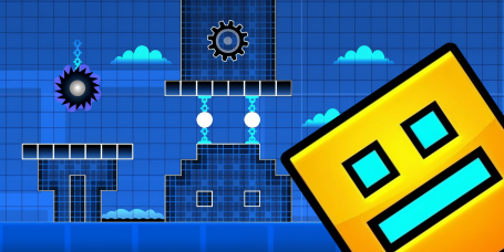 Өз Geometry Dash ойының: ата-аналардың балалық шағындағы ойынды жасаймыз - Школа программирования для детей, компьютерные курсы для школьников, начинающих и подростков - KIBERone г. Павлодар